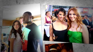 A photo album shows us the tribute actors' fun times together when the cameras weren't rolling.