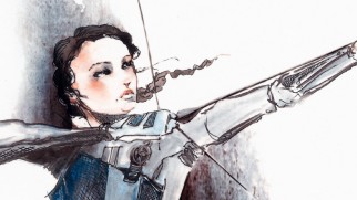 "Cinna's Sketchbook" provides one last illustrated word on Hunger Games costumes.