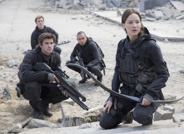 Katniss Everdeen (Jennifer Lawrence) leads a mission to assassinate President Snow in franchise finale "The Hunger Games: Mockingjay, Part 2."