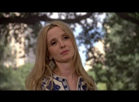 Baroness mistress Nina (Julie Delpy) addresses Clifford Irving in the park in this deleted scene.