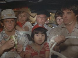 It's a tight squeeze inside Herbie for six leads.