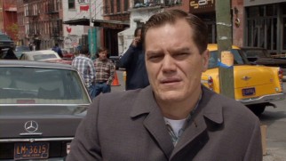 Without his period facial hair, Michael Shannon speaks as his normal, completely reassuring self in his interview from "The Making of 'The Iceman.'"