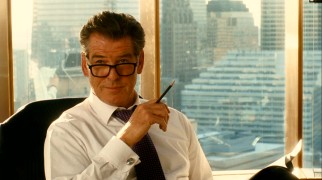 If you look closely enough at Jack Abelhammer (Pierce Brosnan), you might be able to figure out that he is an important businessman.