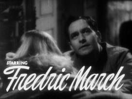 Fredric March takes top billing in "I Married a Witch" and this rough-looking trailer that promotes it.