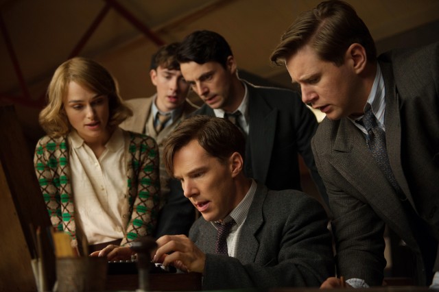 Alan Turing (Benedict Cumberbatch) tries to decrypt the Nazi's Enigma machine in "The Imitation Game."