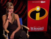 She may be interviewing a CGI character who doesn't exist, but Nancy O'Dell maintains the professionalism we've come to expect of "Access Hollywood."