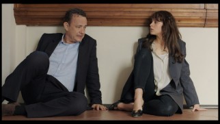 Robert Langdon (Tom Hanks) and Sienna Brooks (Felicity Jones) catch their breath in this deleted scene.
