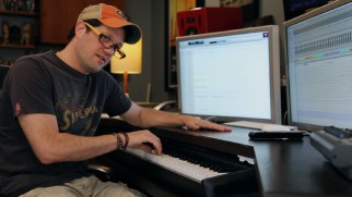 Composer Michael Giacchino's score creating process is documented by his teenaged daughter in "Our Dads, the Filmmakers."