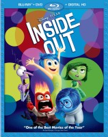 Inside Out: Blu-ray + DVD + Digital HD combo pack cover art -- click to buy from Amazon.com