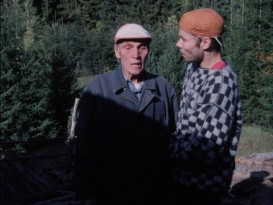 Sick old Uncle Alf doesn't want to see a doctor in Erik Skjoldbjrg's 1993 short "Near Winter."
