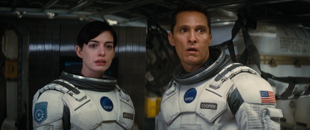 Amelia Brand (Anne Hathaway) and Cooper (Matthew McConaughey) work together on the Lazarus Project, a mission designed to find another planet to sustain human existence.