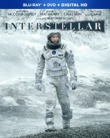 Interstellar: Blu-ray + Digital HD combo pack cover art - click to buy from Amazon.com