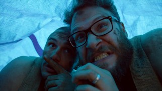 James Franco and Seth Rogen are Naked and Afraid in their contribution to Discovery Channel's survival series.