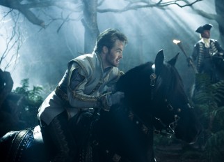 As Cinderella's charming prince, Chris Pine drew the biggest laughs of the film.