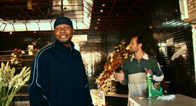 Pro basketball player Kevin Sheppard goes looking for a Christmas tree with his Afghan super Abdullah in "The Iran Job."
