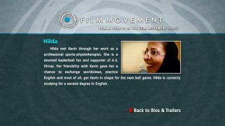 Biographies are supplied not just for the filmmakers and stars, but the three women who speak their minds in the film.