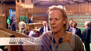 Director Phyllida Lloyd discusses filming "Battle in the House of Commons."