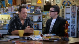 Joe Quesada and Ryan Penagos geek out about classic Marvel issues at Los Angeles' Meltdown Comics.