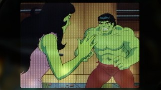 She-Hulk just really wants to say hi to Hulk in this Inter-Missions Marvel Mash-Up.