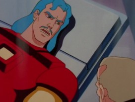 Iron Man worries about his blue hair in this bonus Marvel Mash-Up.