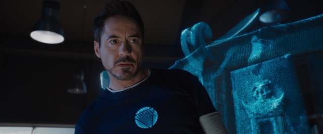 Like a modern-day Sherlock Holmes, Tony Stark (Robert Downey Jr.) uses three-dimensional crime scene recreation to figure out what he's up against in "Iron Man 3."