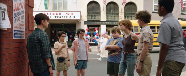 "It" effortlessly defines and distinguishes a group of seven youths as its protagonists.