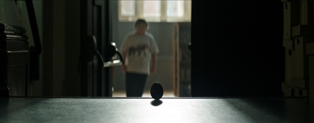 Rotund reader Ben (Jeremy Ray Taylor) is lured into the library's archives by a rolling egg.