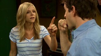 Disc 2's deleted scenes include Dee (Kaitlin Olson) planning out an impassioned defense (or offense) as Dennis' representation.