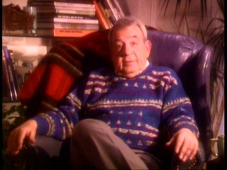 Mr. C (Tom Bosley) oozes warmth as the comfortable host of "The Making of 'It's a Wonderful Life."