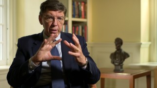 Clayton Christensen offers a gloomy prediction for the future of higher education in this deleted scene.