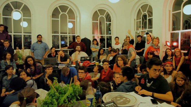 In "Ivory Tower", students of Cooper Union stage a sit-in inside the office of president Jamshed Bharucha, after he spearheads a plan to introduce tuition to the long free New York college.