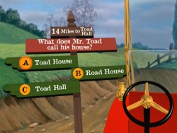 Mr. Toad's Wild Ride Game