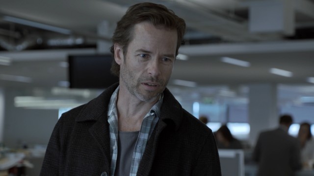 Guy Pearce plays criminal lawyer turned debt collector Jack Irish in the Australian noir television series bearing his name.