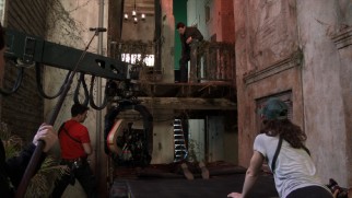 We get a behind-the-scenes look at the rooftop battle in "No Quarter Given."