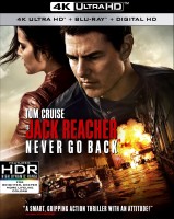 Jack Reacher: Never Go Back Blu-ray Disc cover art -- click to buy from Amazon.com