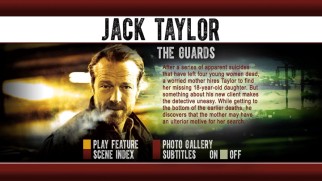 Each disc's main menu synopsizes the featured episode.