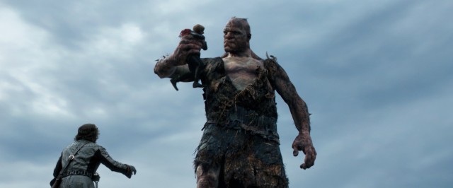 In "Jack the Giant Slayer", giants live up to their reputation for devouring human beings.