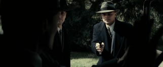 J. Edgar Hoover (Leonardo DiCaprio) becomes a hands-on man of action when it comes to the 1930s kidnap and murder of the Lindbergh baby.