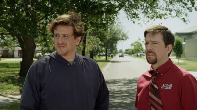 Brothers Jeff (Jason Segel) and Pat (Ed Helms) go on an unusual adventure in "Jeff, Who Lives at Home."