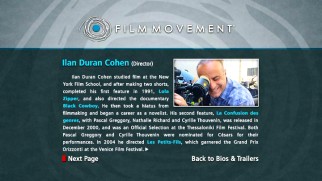Director Ilan Duran Cohen is the only one whose biography requires multiple pages.