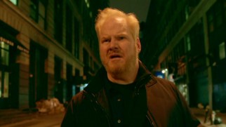 Jim Gaffigan finds himself targeted by angry mobs in every direction in "The Bible Story."