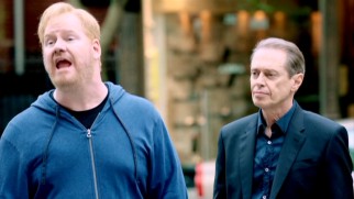 Steve Buscemi is the Clarence to Jim Gaffigan's George Bailey in the "It's a Wonderful Life"-themed season finale "Wonderful."