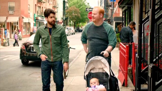 Jim's friendship with edgy womanizing fellow stand-up comic Dave Marks (Adam Goldberg) may not make sense, but it gives him someone to talk to and a reason to go outside for New York walk and talks.
