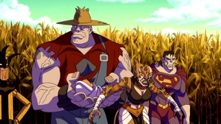 Solomon Grundy, Cheetah, and Bizarro abduct baby Superman before the Kents can adopt him.