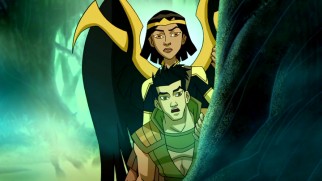 Karate Kid and Dawnstar get a chance to prove they're ready for superherodom, with the JLA's fate in their hands.