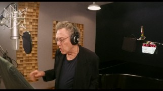 Christopher Walken records the song "I Wan'na Be Like You" in one of the layers of "King Louie's Temple."