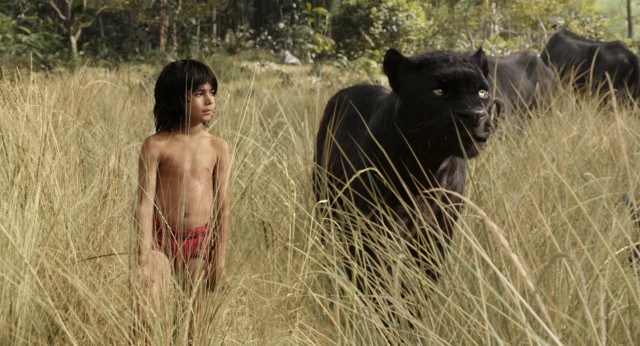 Bagheera the panther thinks it might be best for Mowgli (Neel Sethi) to return to man village in 2016's "The Jungle Book."