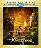 The Jungle Book (2016): Collector's Edition Blu-ray + Blu-ray 3D + DVD + Digital HD combo pack cover art
