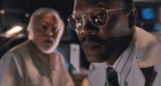 "Hold on to your butts," Samuel L. Jackson offers sage advice as head engineer Ray Arnold.