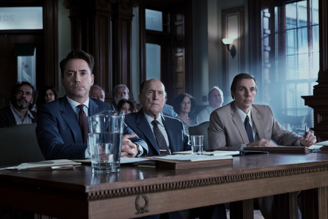 In "The Judge", a hot shot lawyer (Robert Downey Jr.) defends his respected, long estranged father (Robert Duvall) against shocking murder charges.